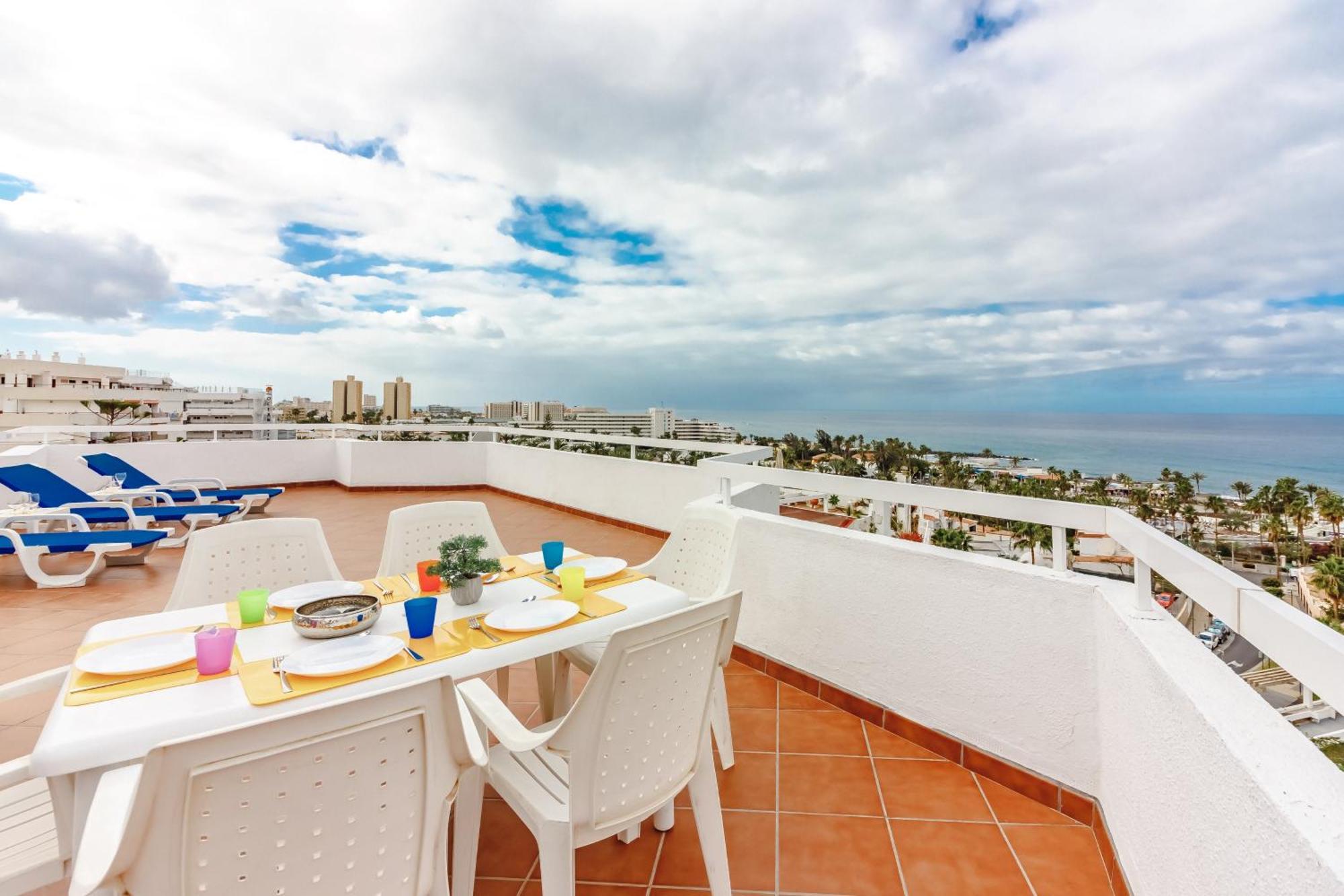 Ferienwohnung Costa Adeje Amazing Ocean View Bigterrace Playa Feñabe Exterior foto