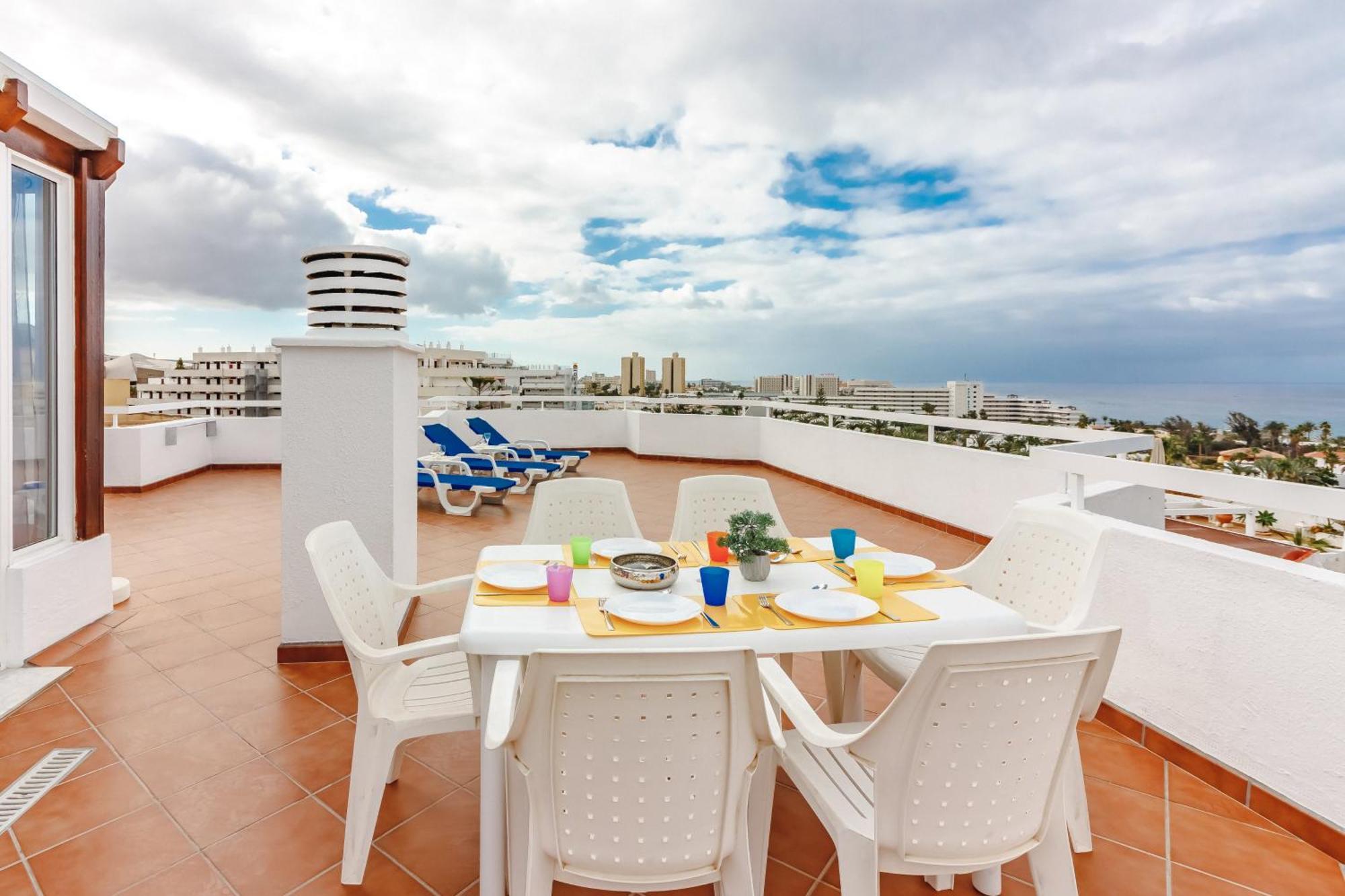 Ferienwohnung Costa Adeje Amazing Ocean View Bigterrace Playa Feñabe Exterior foto
